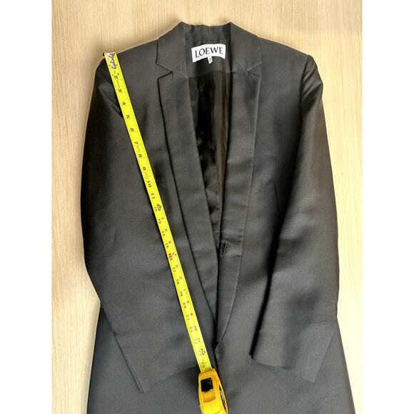 Loewe Long Black Double-Breasted Blazer - New with Tags - Picture 4 of 7